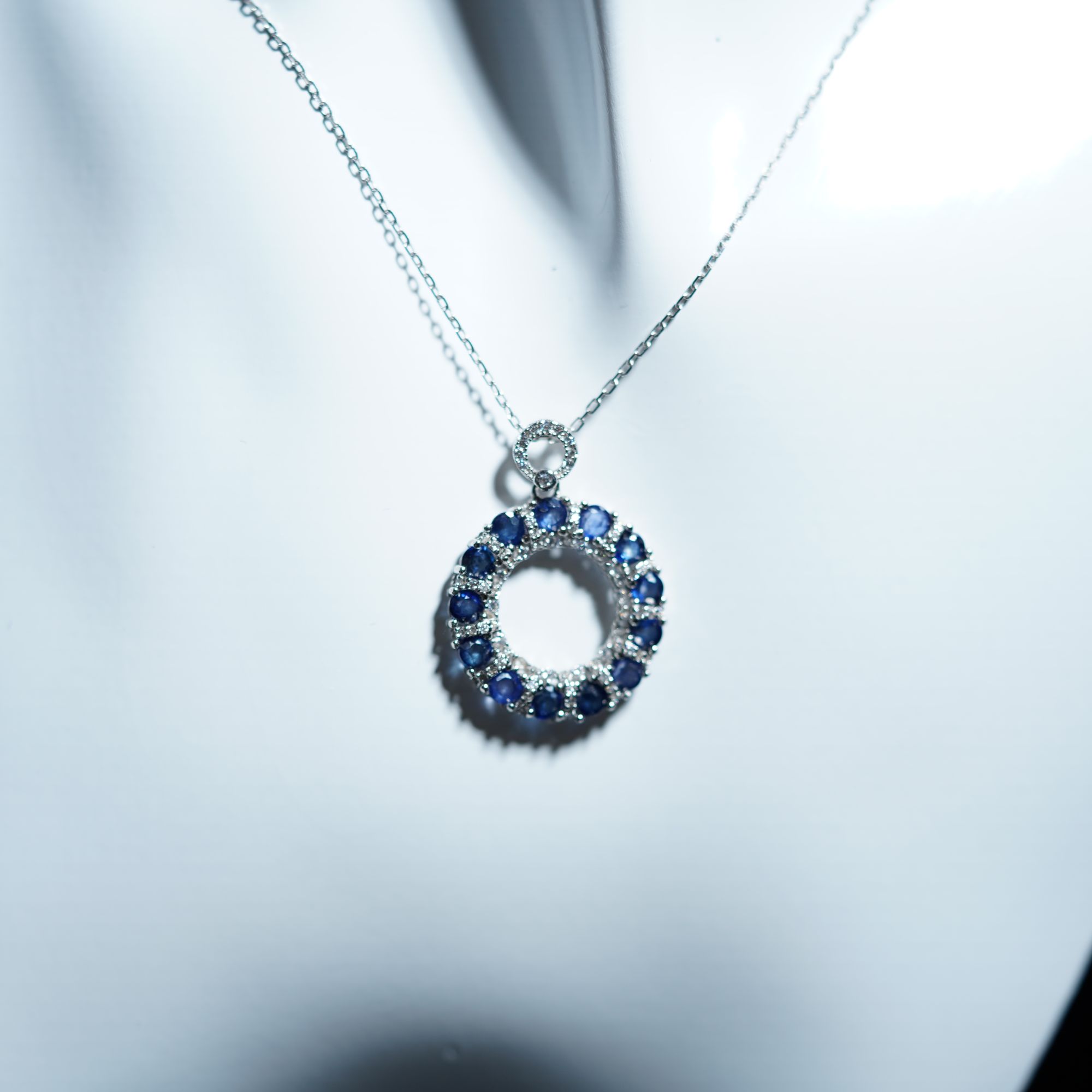 JSLBD0217蓝宝石项链