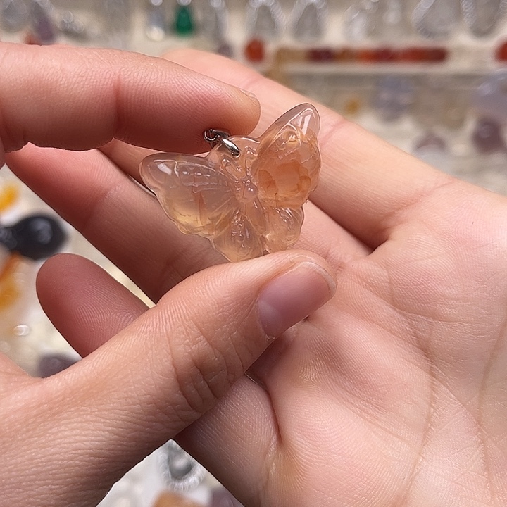 玛瑙/玉髓未镶嵌颈饰