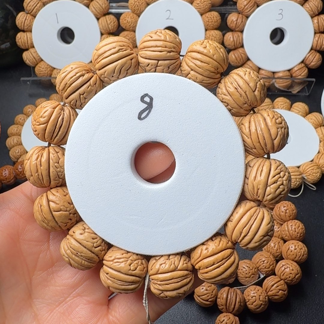 桃核手串虎皮肌肉