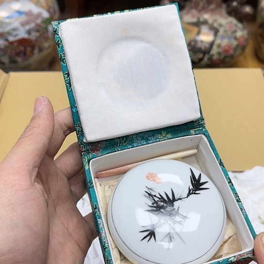 瓷片摆件工艺品瓷器摆件777