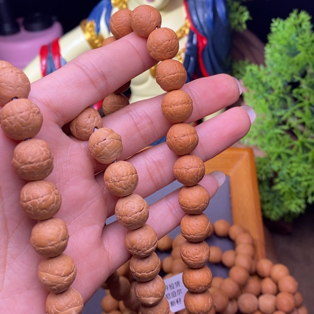 凤眼菩提把件罗*11.5+108素