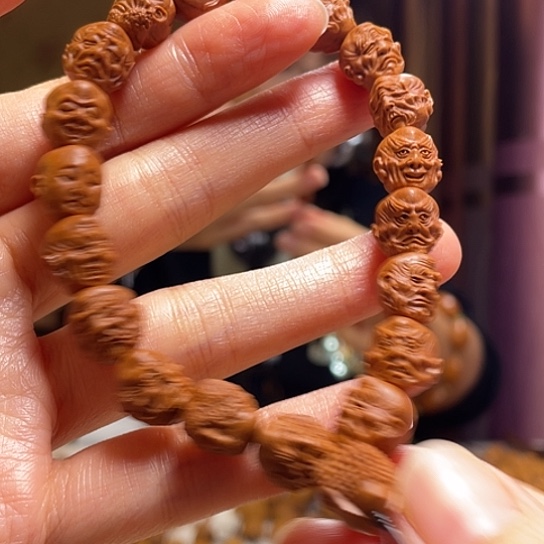 手串/手链橄榄核龙纹桃核