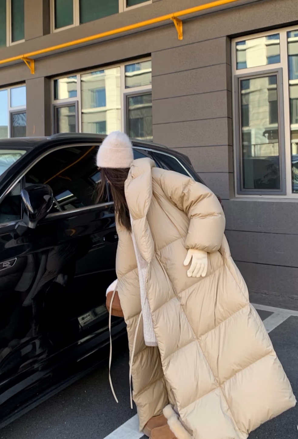 F7-羽绒服冬季韩版大被子加厚保暖（非直播勿拍）