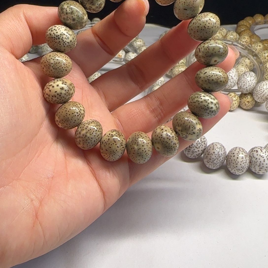 星月菩提吊坠1512胖苹果青花