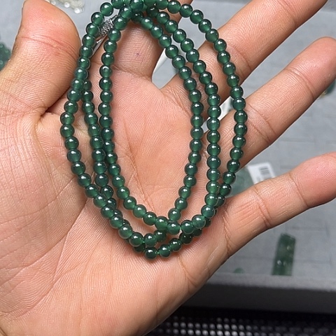 未镶嵌定制翡翠项链