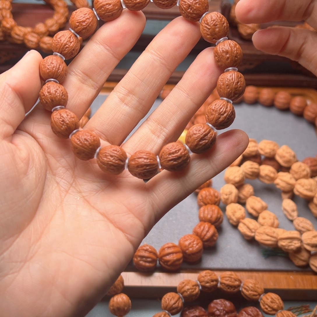 文玩核桃手串14小金豆