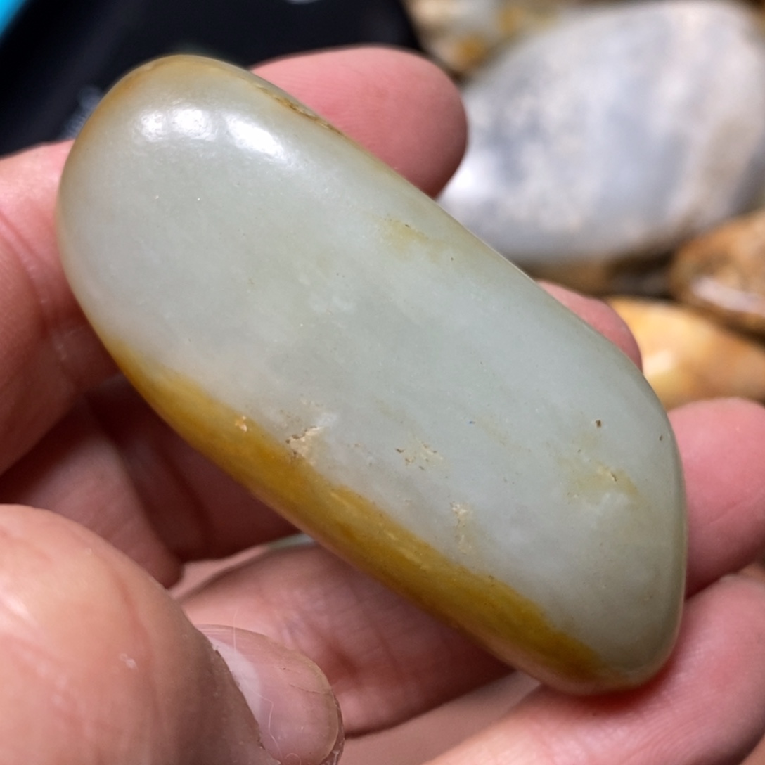 和田玉挂件银S925镀金镶嵌