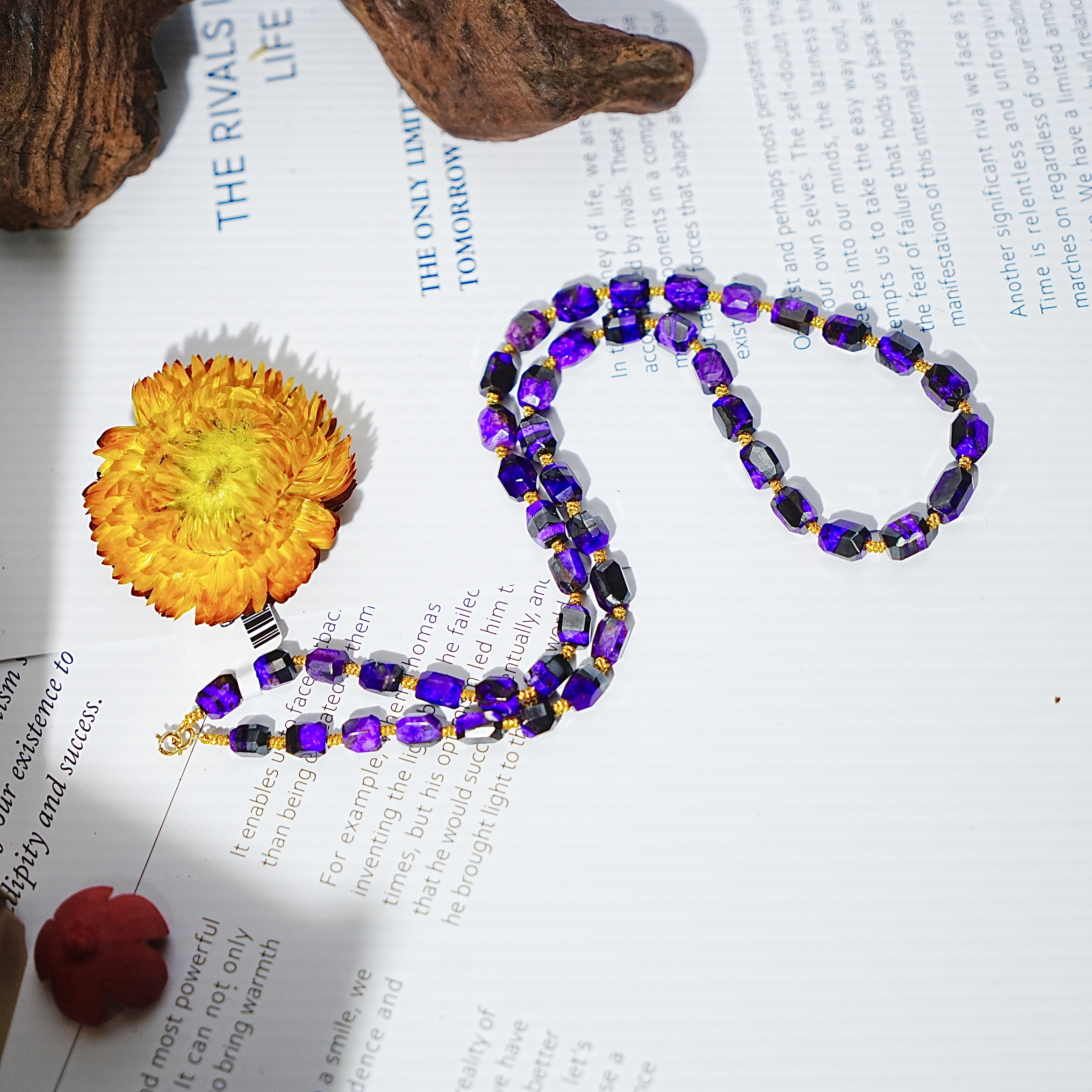 舒俱来18130帝王火焰红丝绒钻切项链18k