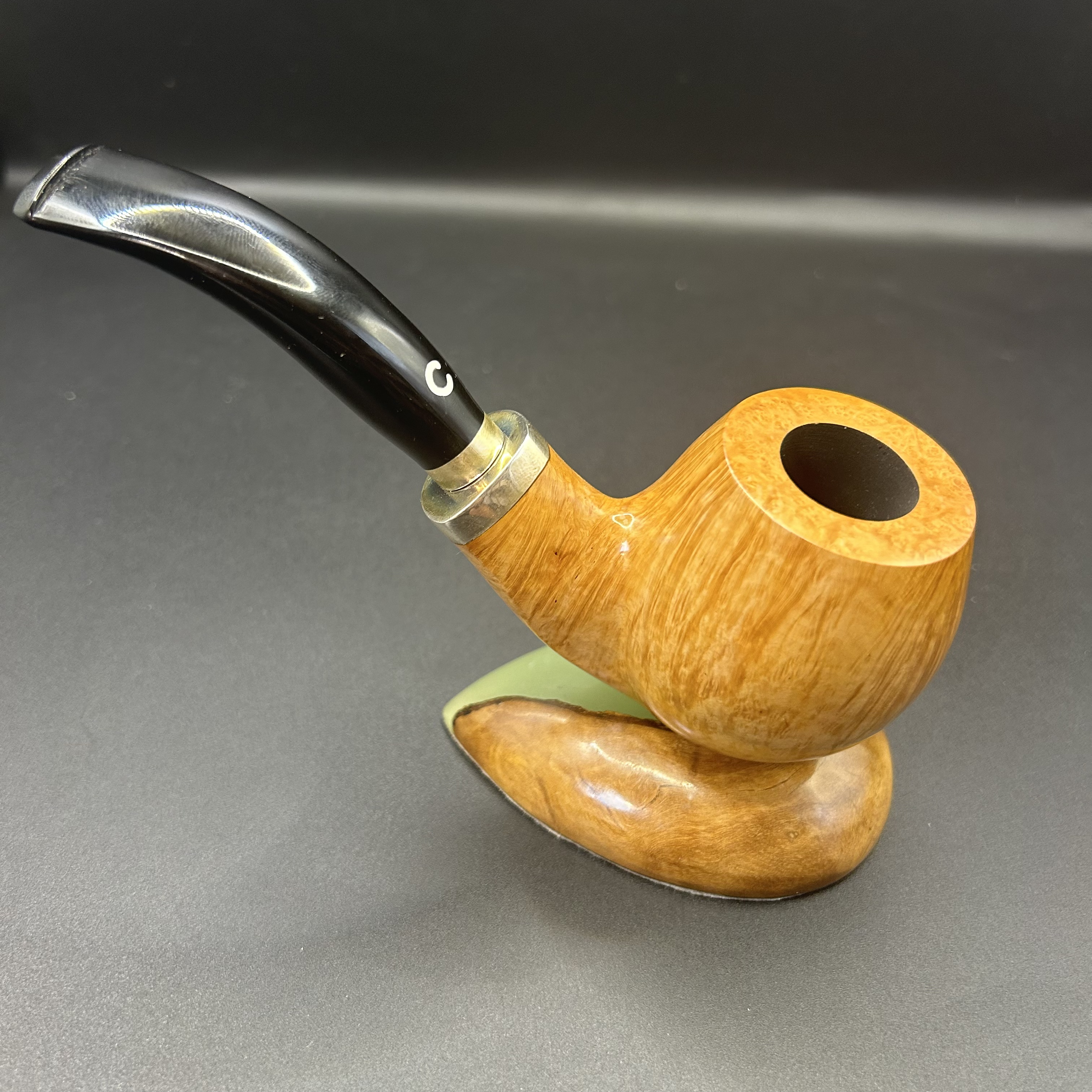 意大利石楠木手工烟斗7级大苹果