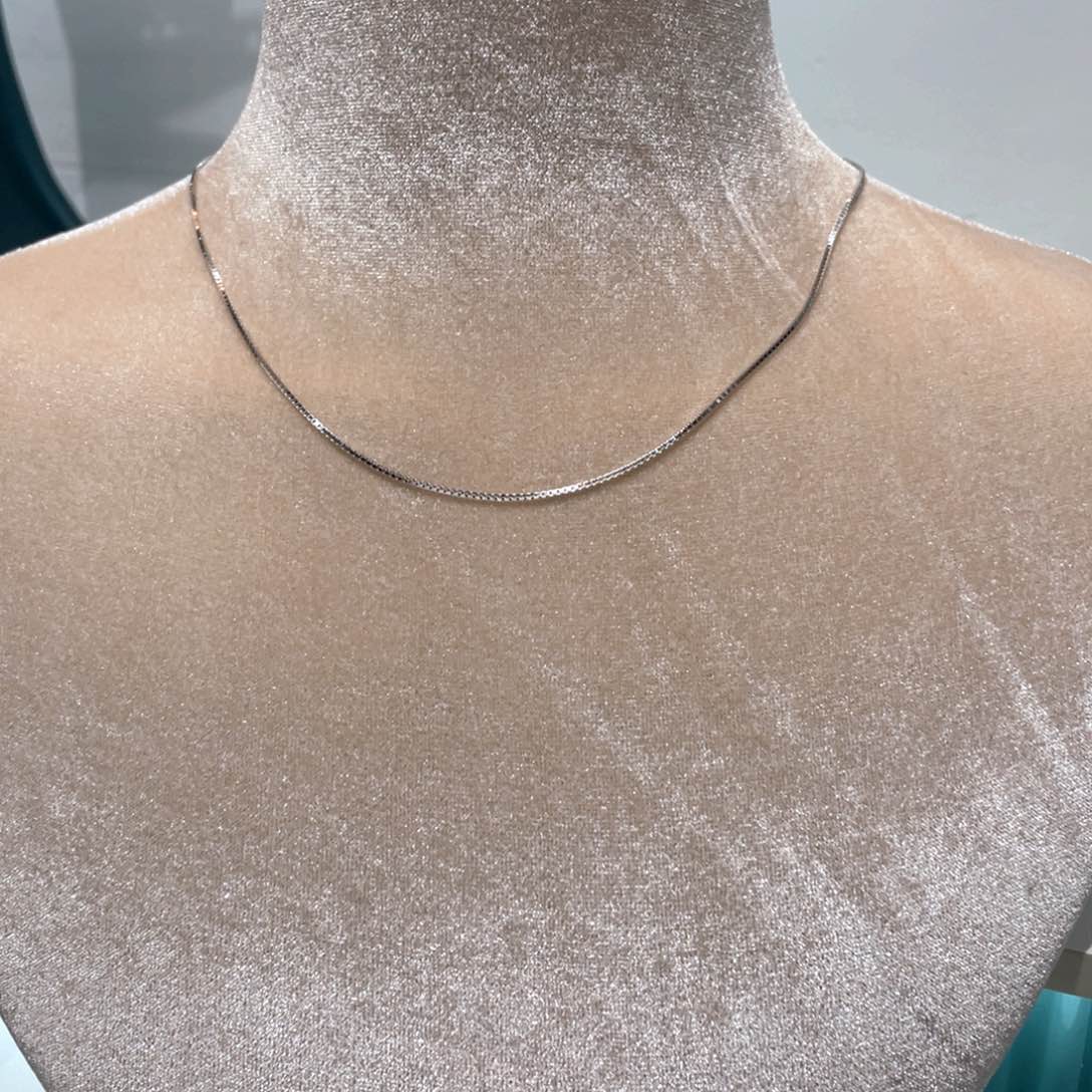 无吊坠925银时尚项链时尚项链