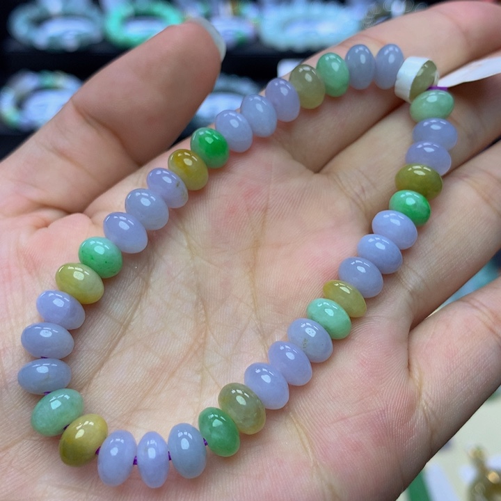 翡翠手链未镶嵌翡翠