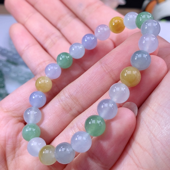 翡翠手链未镶嵌翡翠