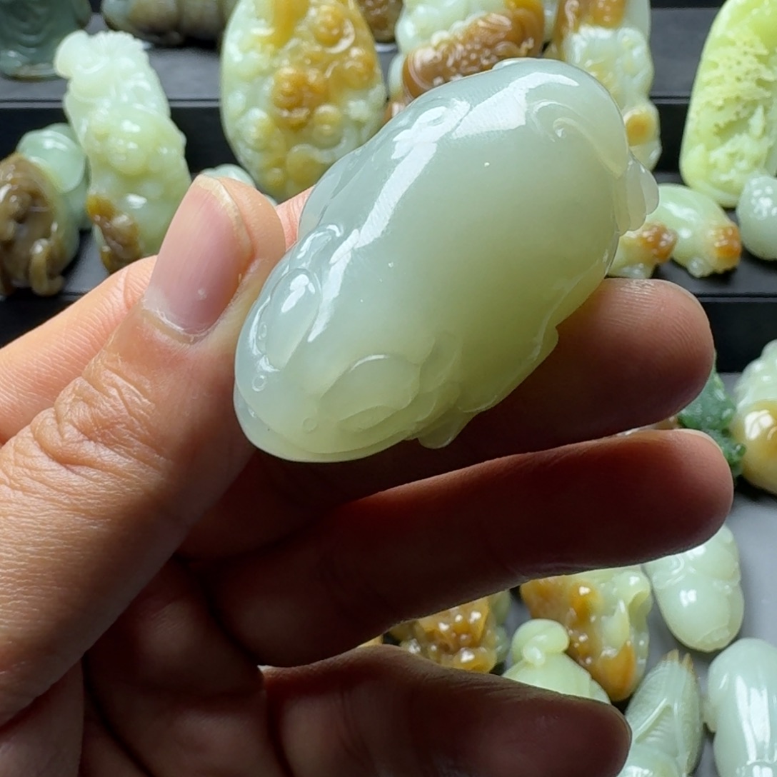 和田玉把件未镶嵌