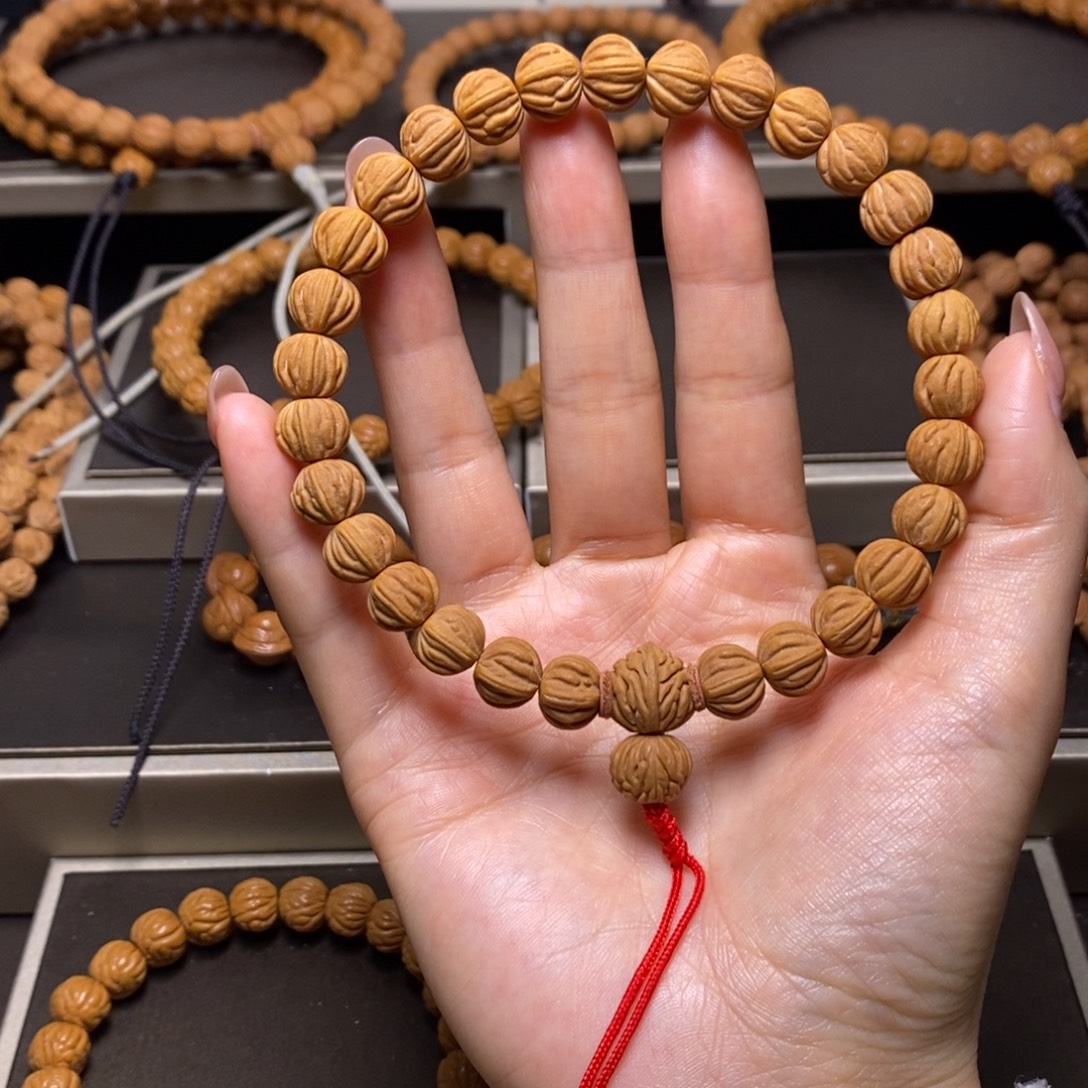 B***、手串桃核秦岭桃核