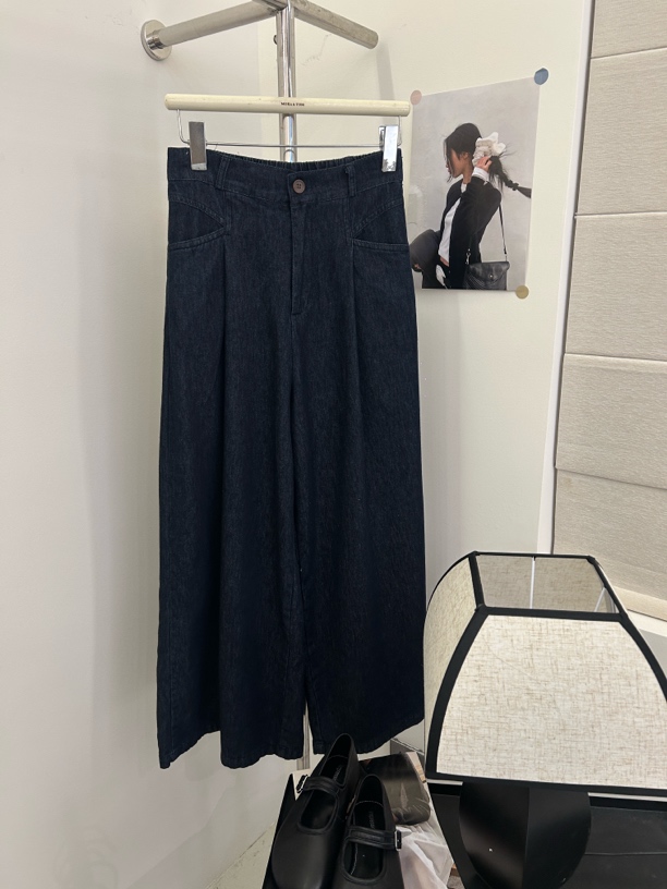 2458女装韩版时尚百搭阔腿裤