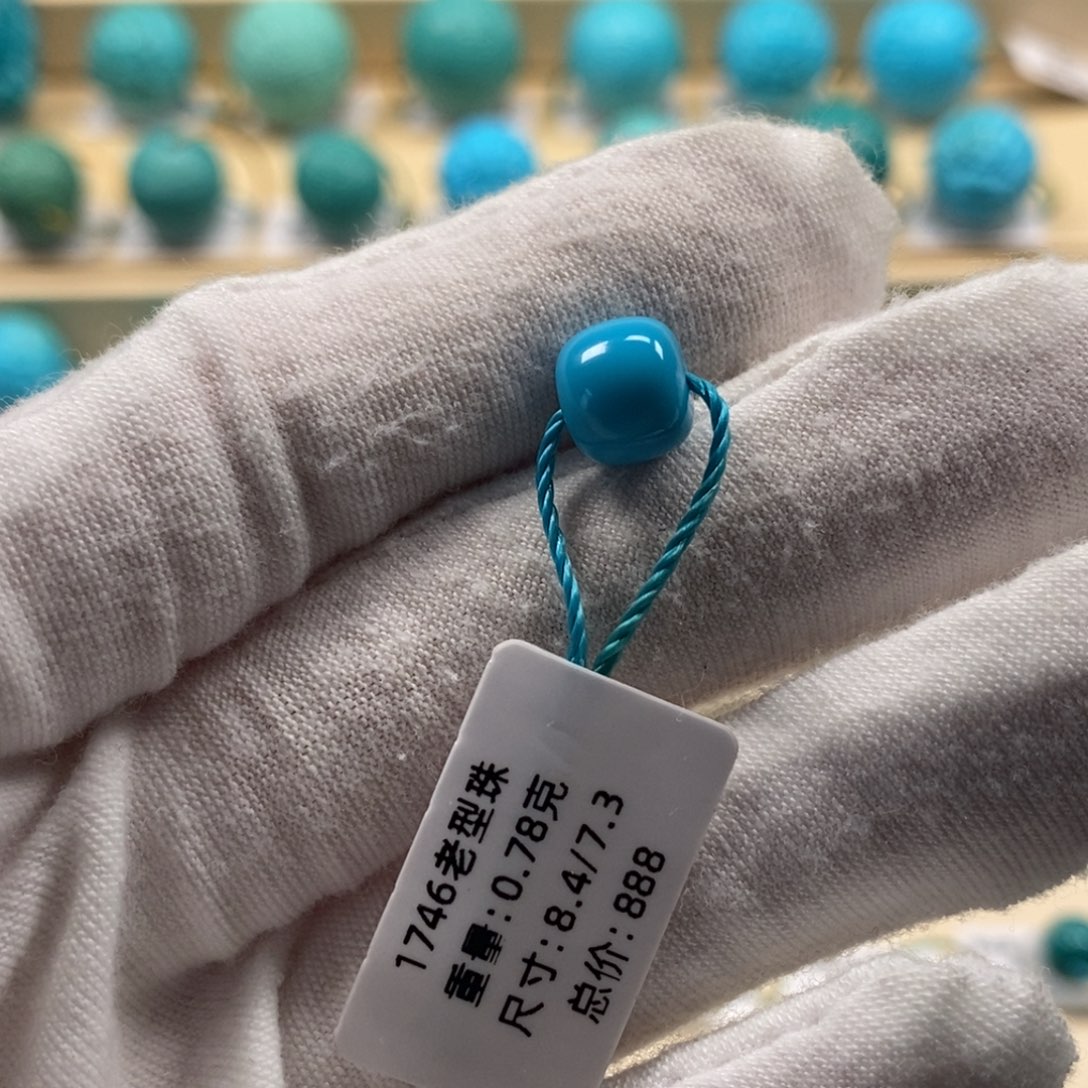 Y***g绿松石未镶嵌精品高瓷绿松石哦