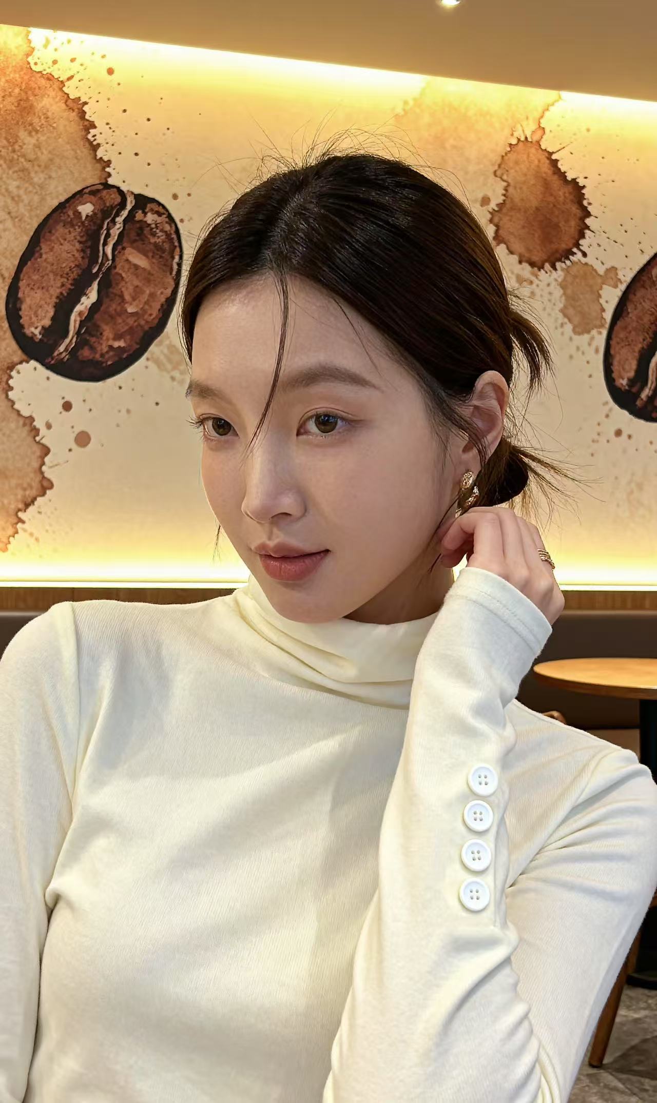 【半高领超薄保暖】极简风修身冬季打底长袖堆堆领百搭女士针织套头