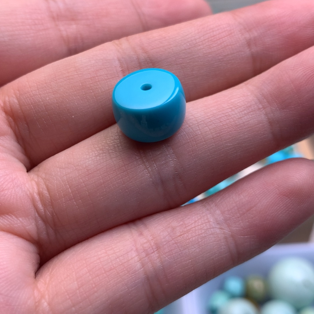 绿松石珠宝半成品未镶嵌