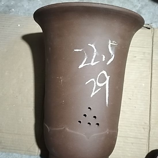 紫砂莲花金钟一个