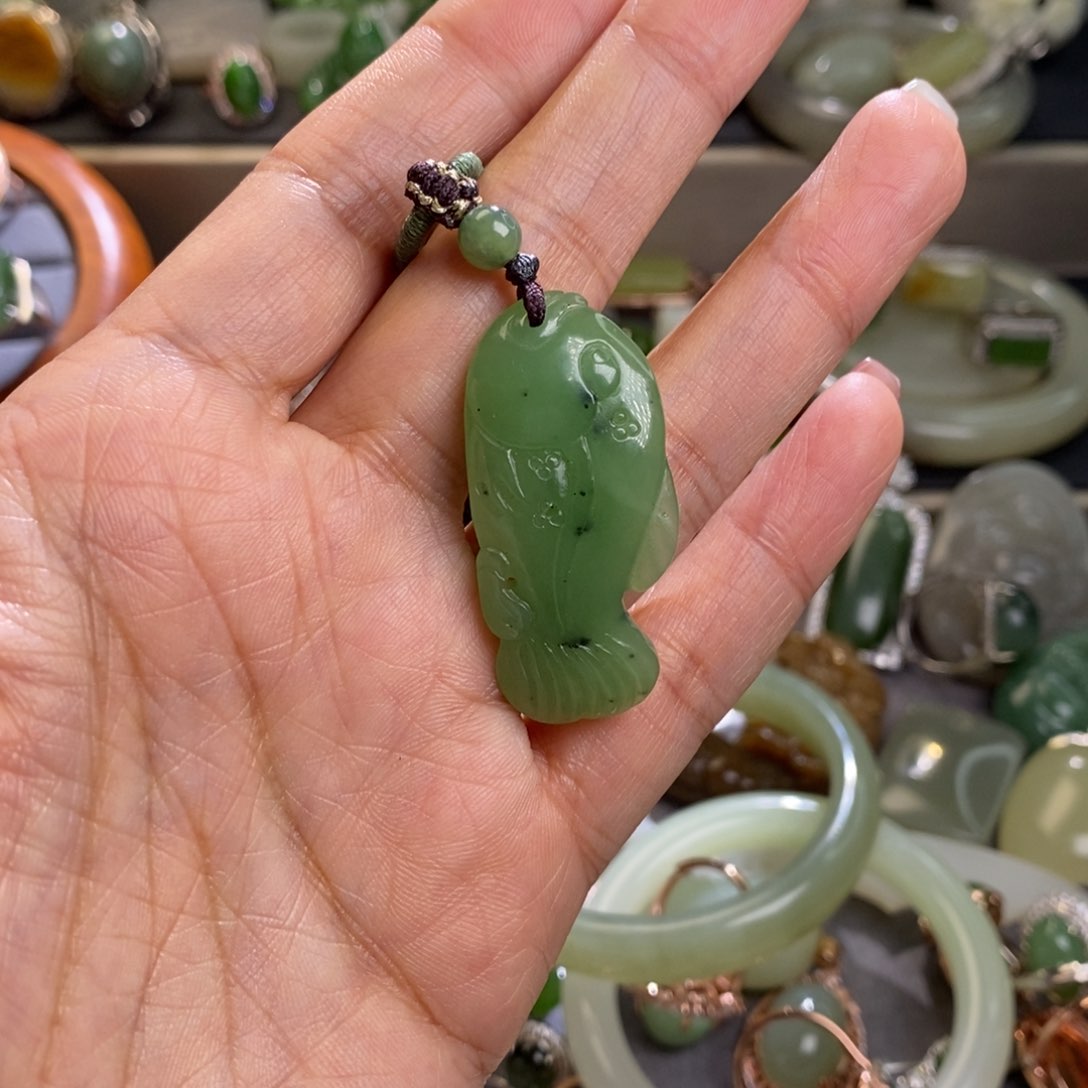 和田玉挂件未镶嵌