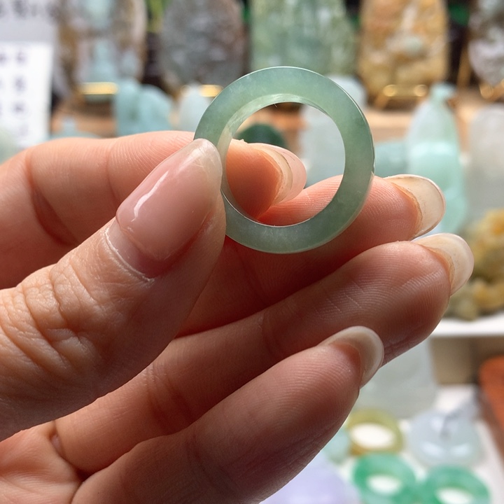 未镶嵌定制翡翠戒指