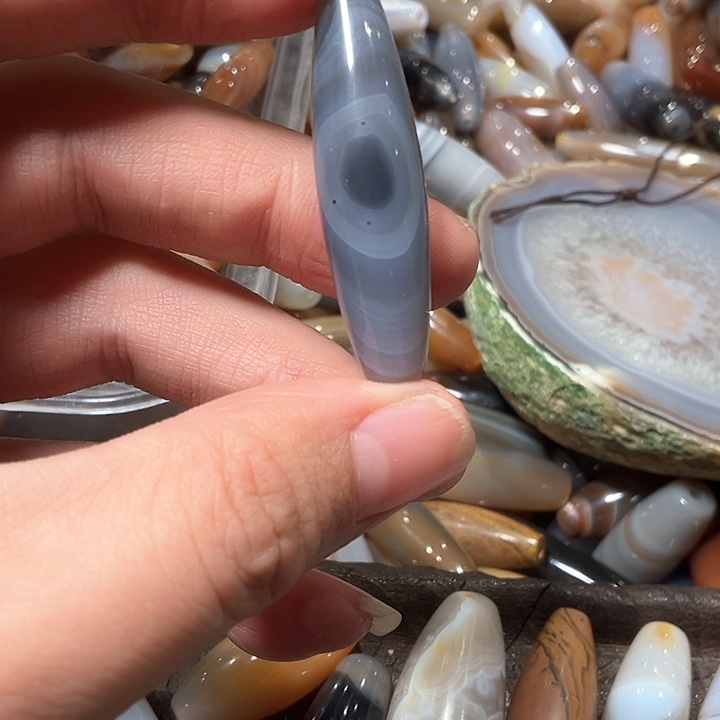 玛瑙/玉髓吊坠(不含链)未镶嵌