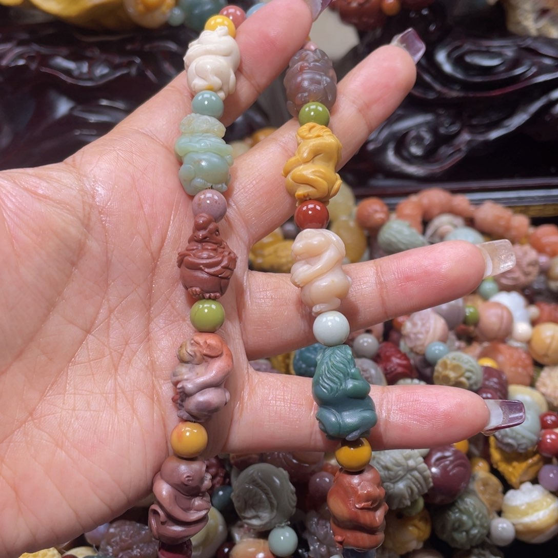 石英质玉手链未镶嵌