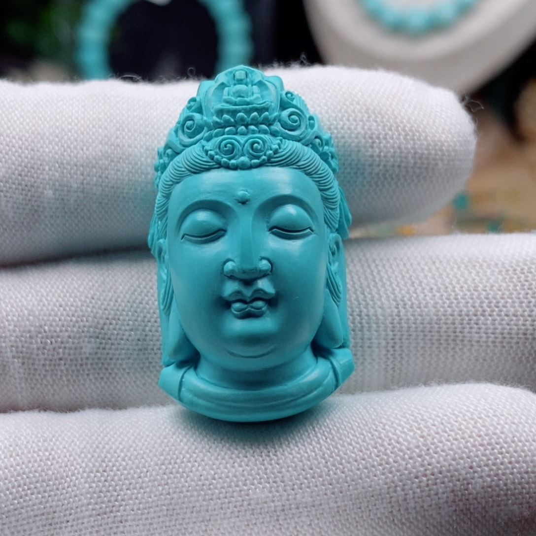 绿松石未镶嵌新款