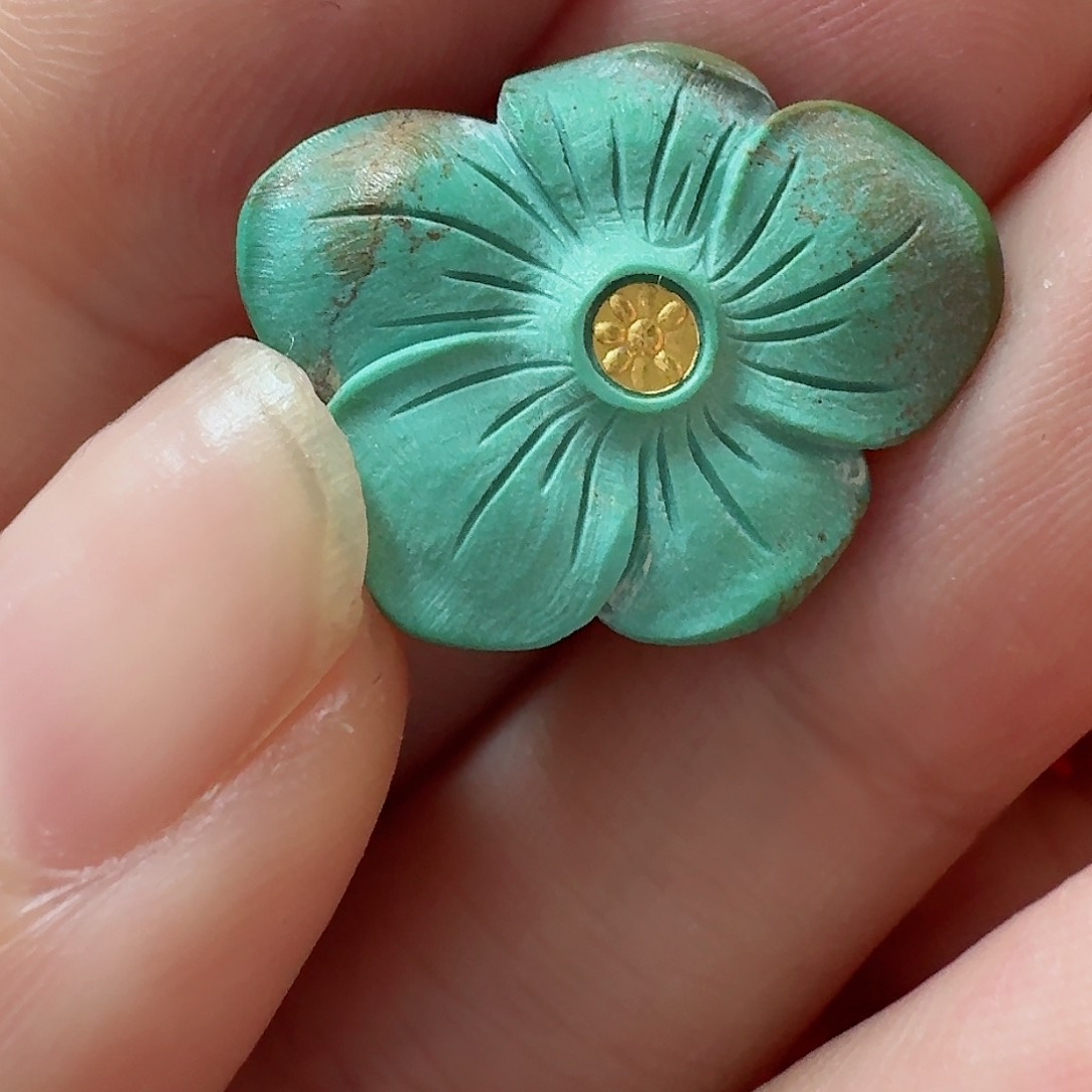 绿松石珠宝奇石未镶嵌