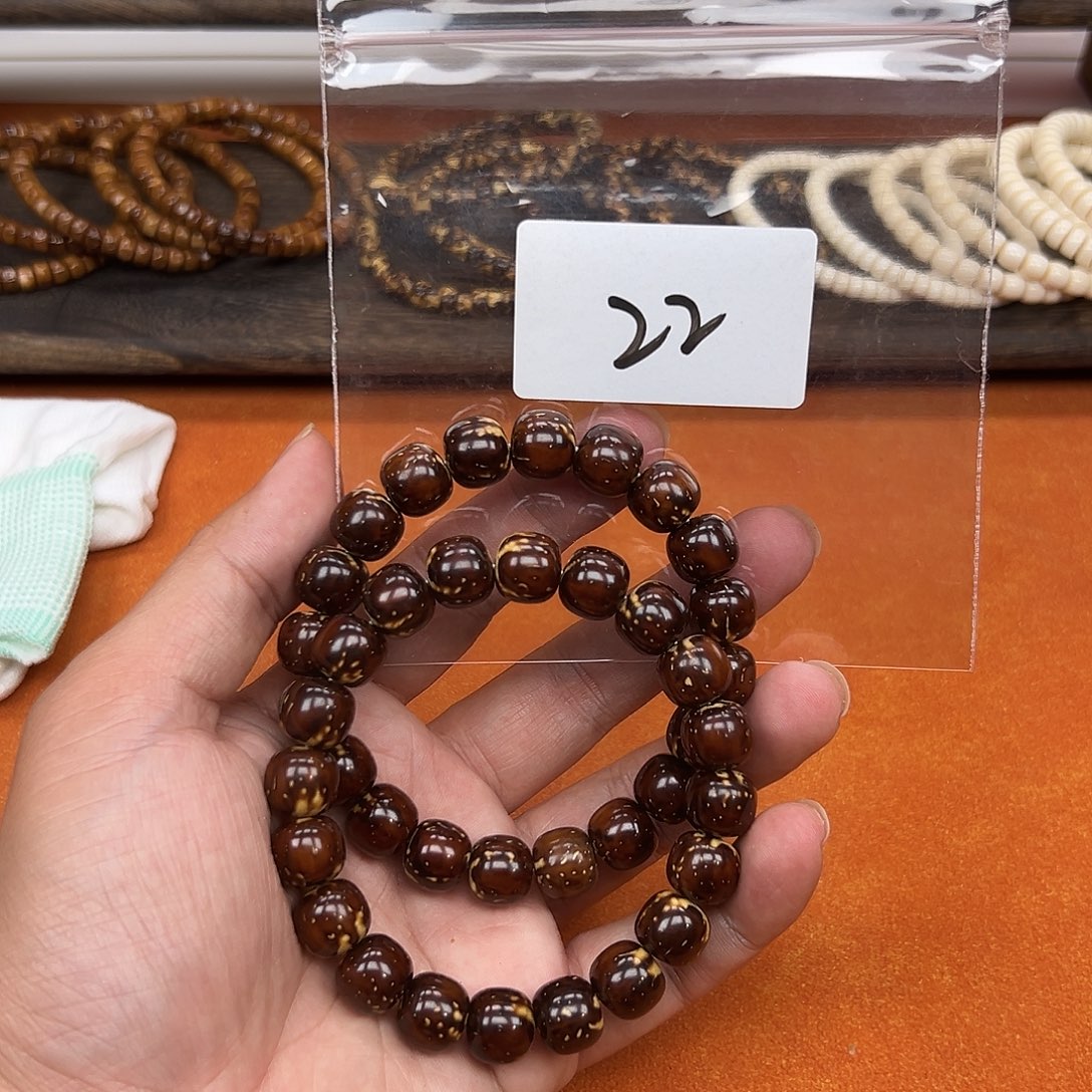 紫金鼠手串12实心老料