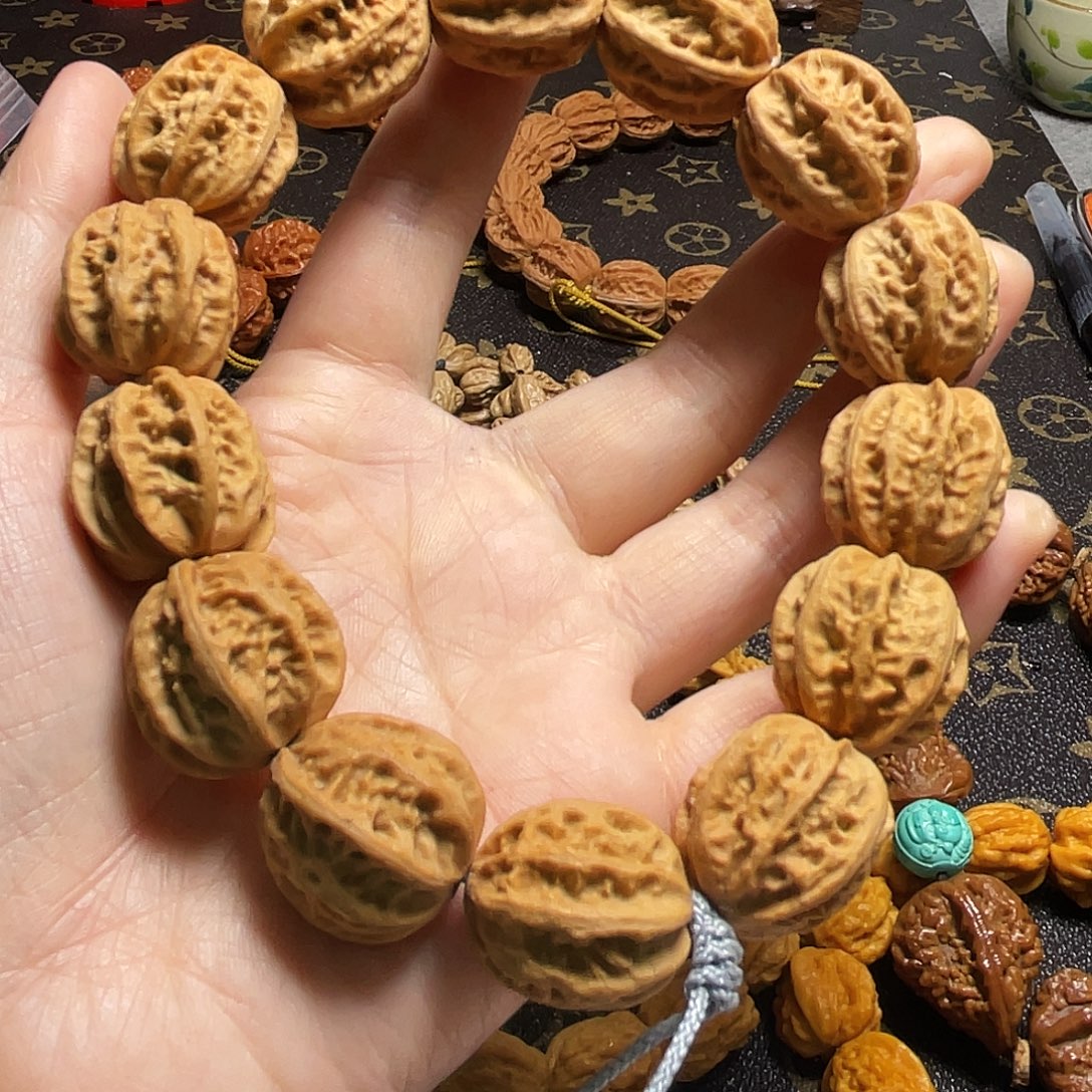 核桃京八棱白茬手持