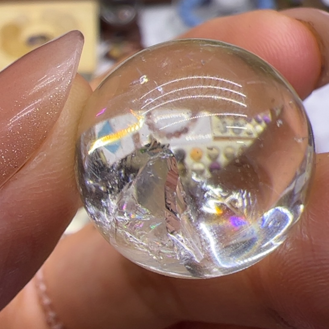 水晶手链银S925镶嵌麻****