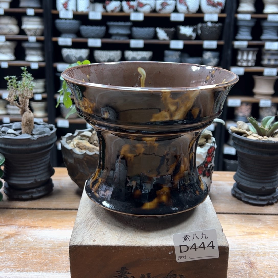 素八九陶瓷内口17高14.5