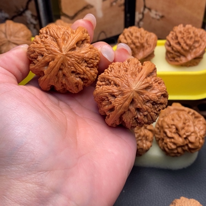 把件文玩核桃183球筋42