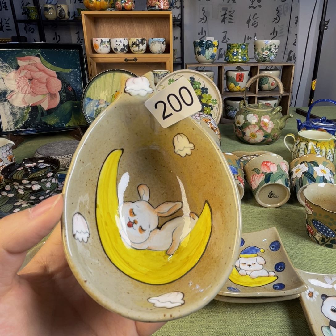 【闪购商品】摆件桃园山房原创手绘作品