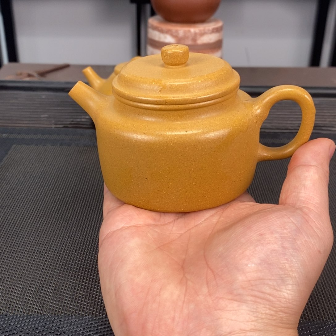 茶壶紫砂黄金段德中容量220毫升