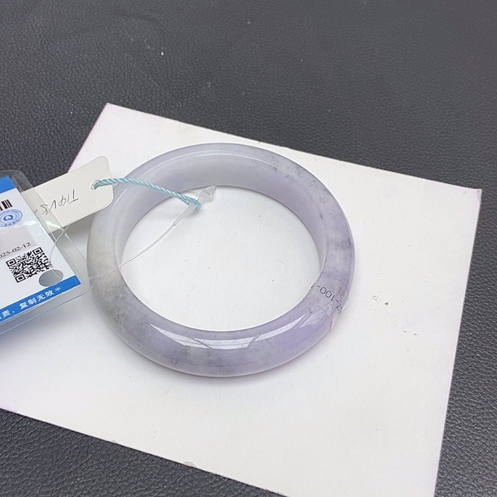 翡翠手镯未镶嵌52-53正圈