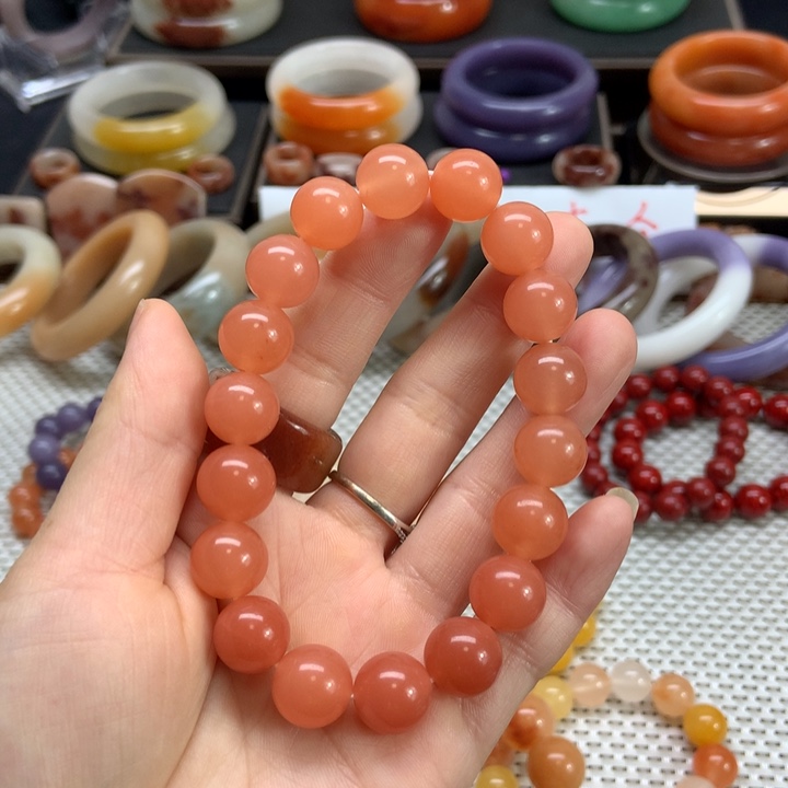 石英质玉未镶嵌手串