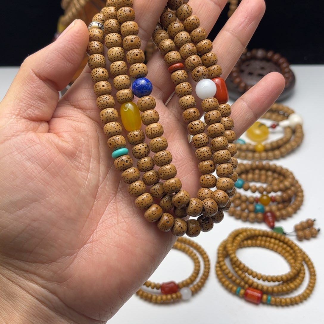 隐***智吊坠星月菩提菩提