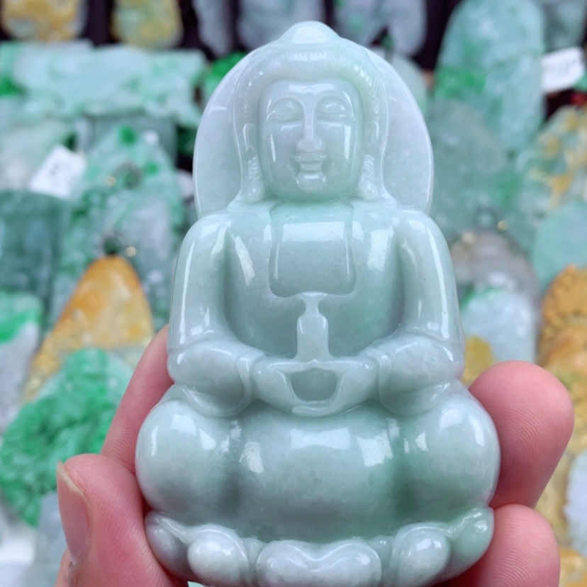 【闪购商品】翡翠吊坠(不含链)未镶嵌