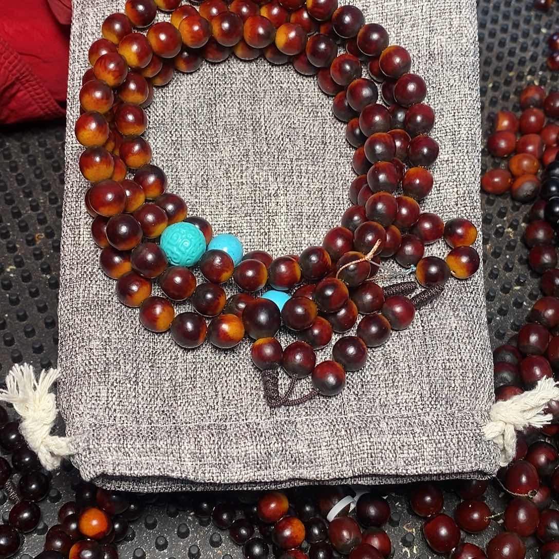 金***刚金玉满堂色念珠串