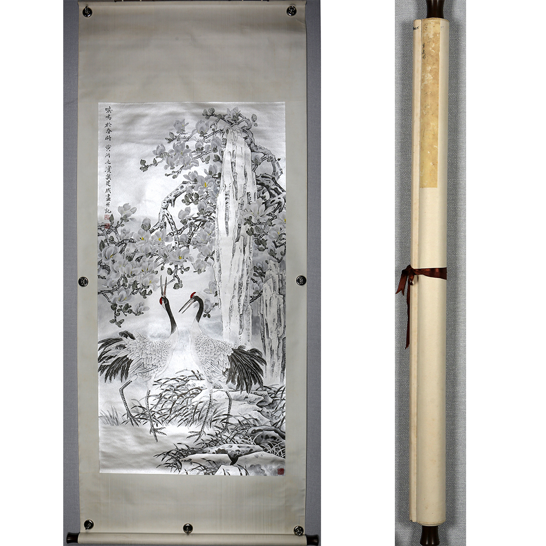 11-3L9A0542 唳鸣于春时 莫建成 134cm×65cm 约7.8平尺
