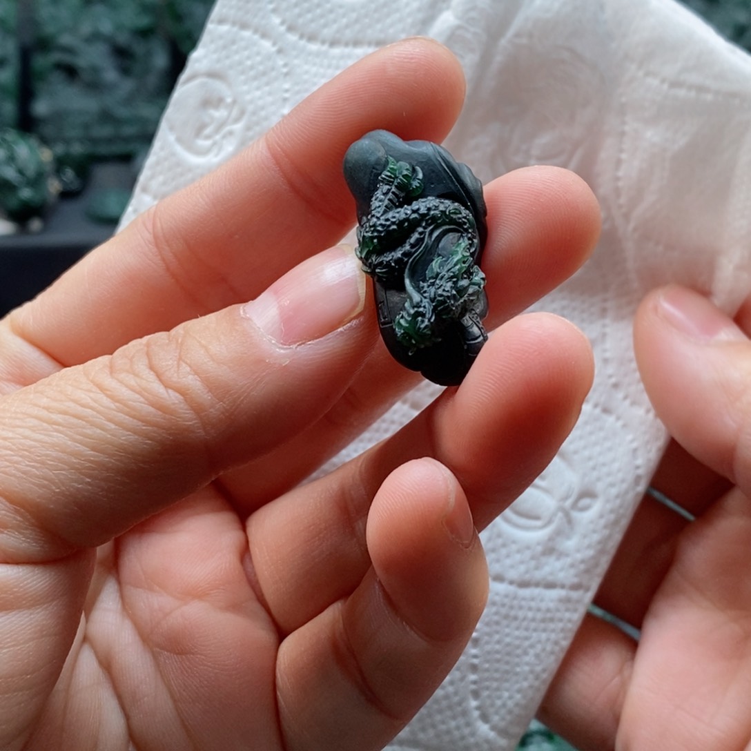 定制翡翠未镶嵌翡翠吊坠x