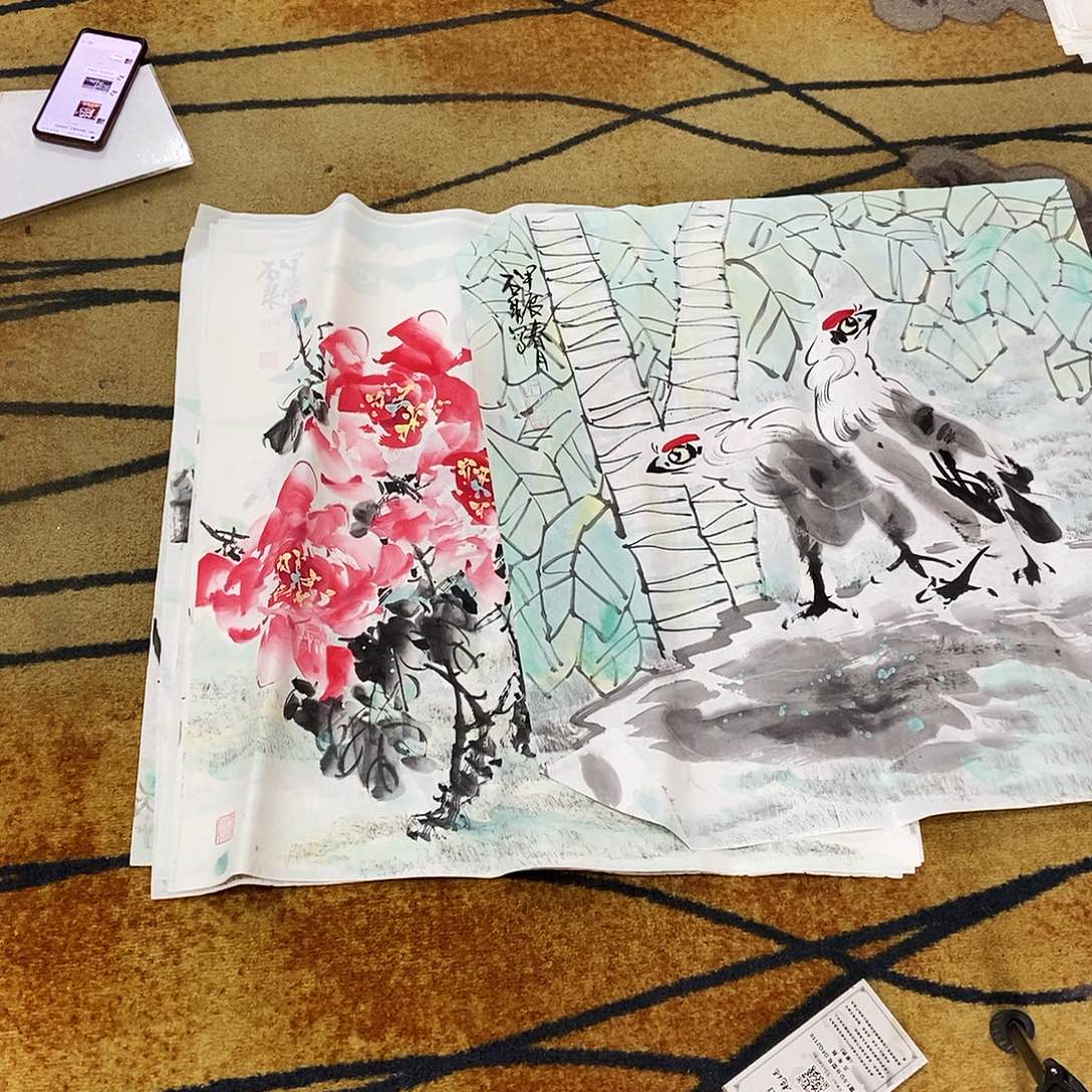 国画老*手绘作品欣赏70.70