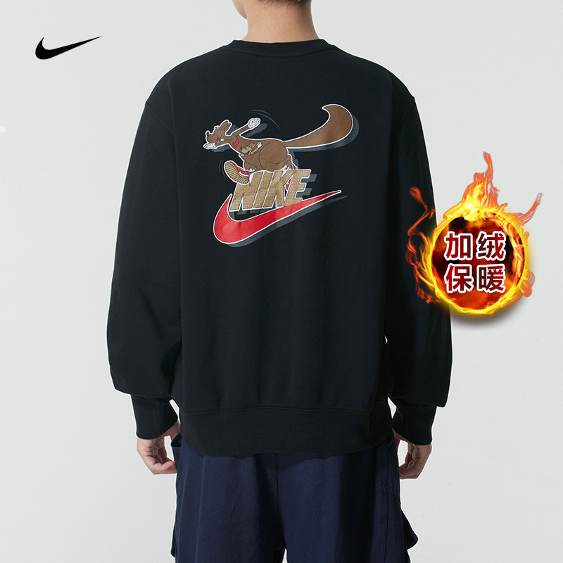 NIKE/耐克男装卫衣25新款运动服宽松时尚保暖上衣休闲户外套头衫