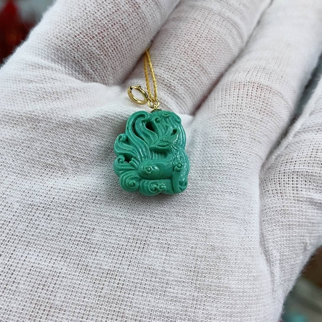 绿松石珠宝奇石未镶嵌