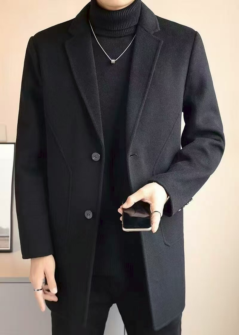 男款羊毛大衣 时尚 秋冬