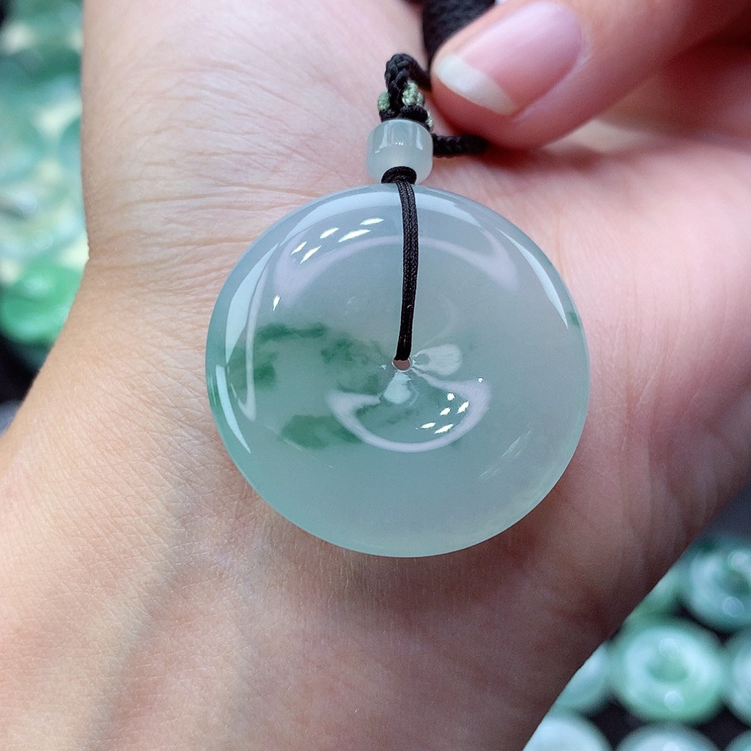 翡翠颈饰未镶嵌36尺寸30.2-6.0