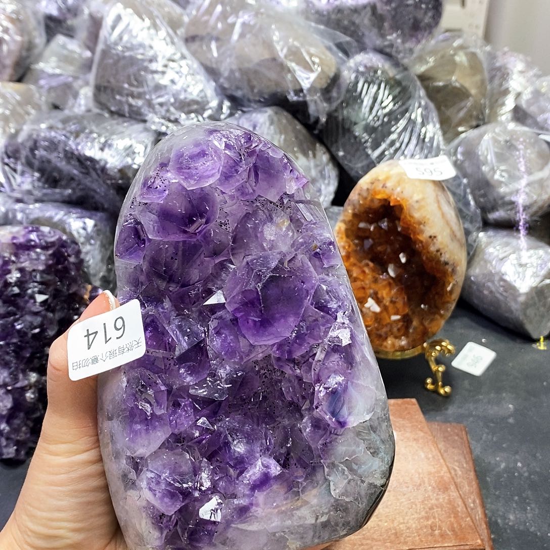 水晶大型摆件（非配饰）未镶嵌