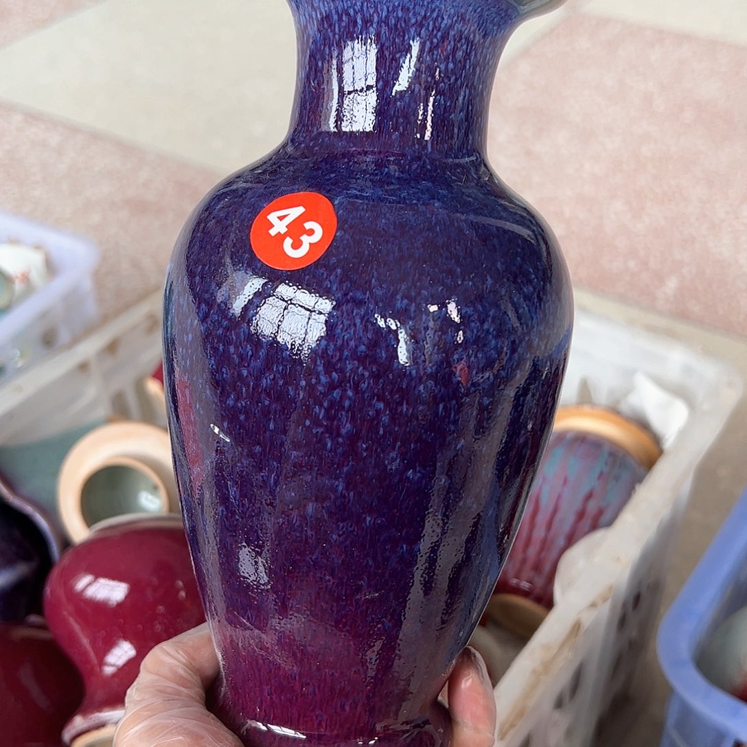 摆件郑家钧窑摆件微